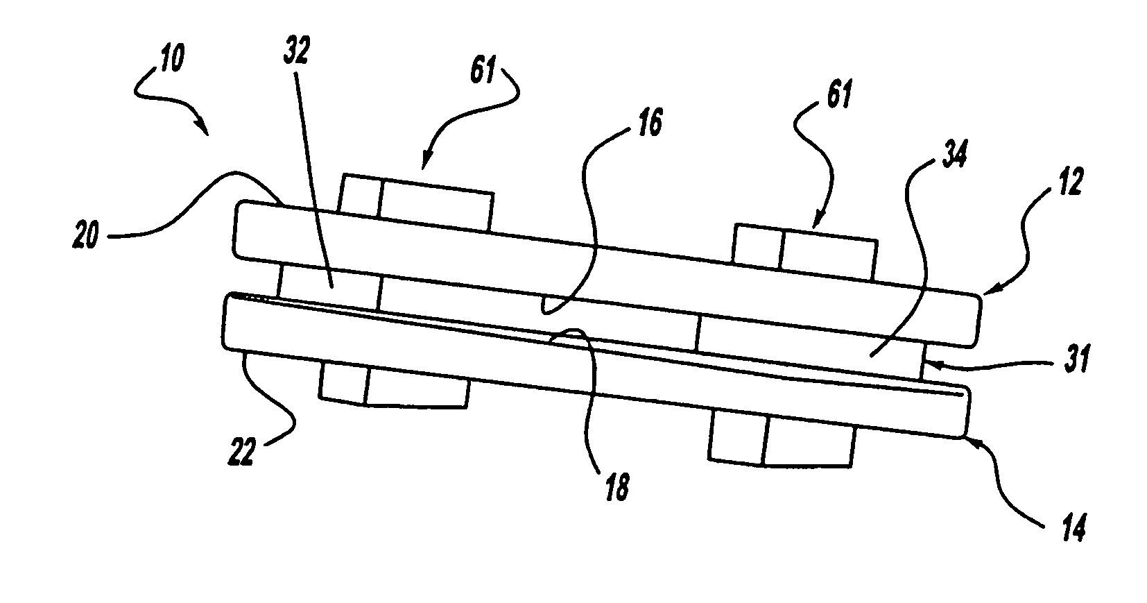 Artificial intervertebral disc