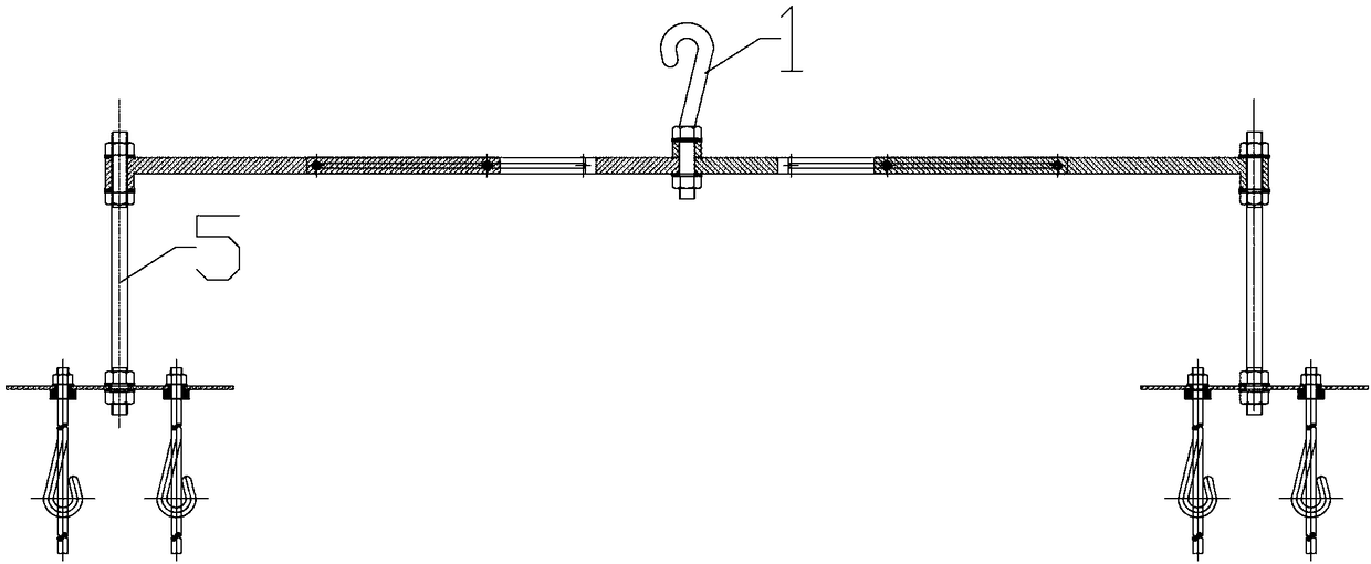 Anchor bolt positioning and correcting device and usage method