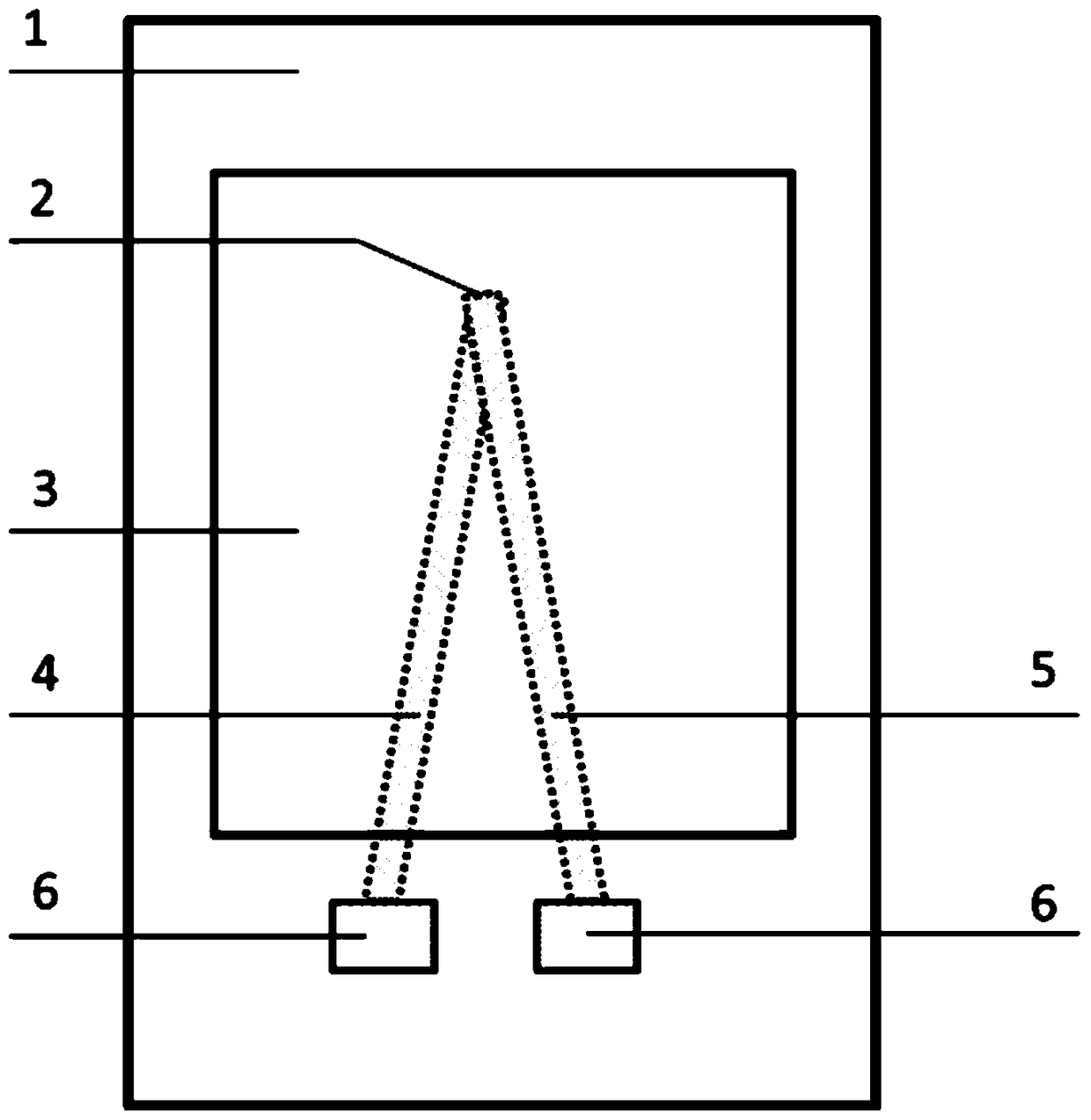 A kind of oxide film type thermocouple and preparation method thereof