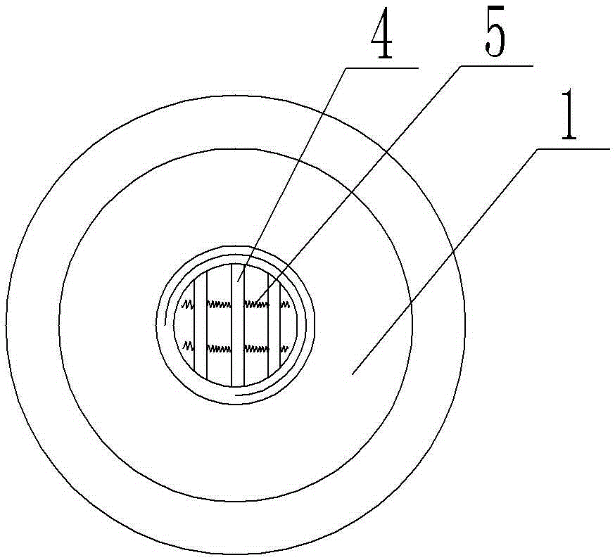 Ultrasonic vibration head structure