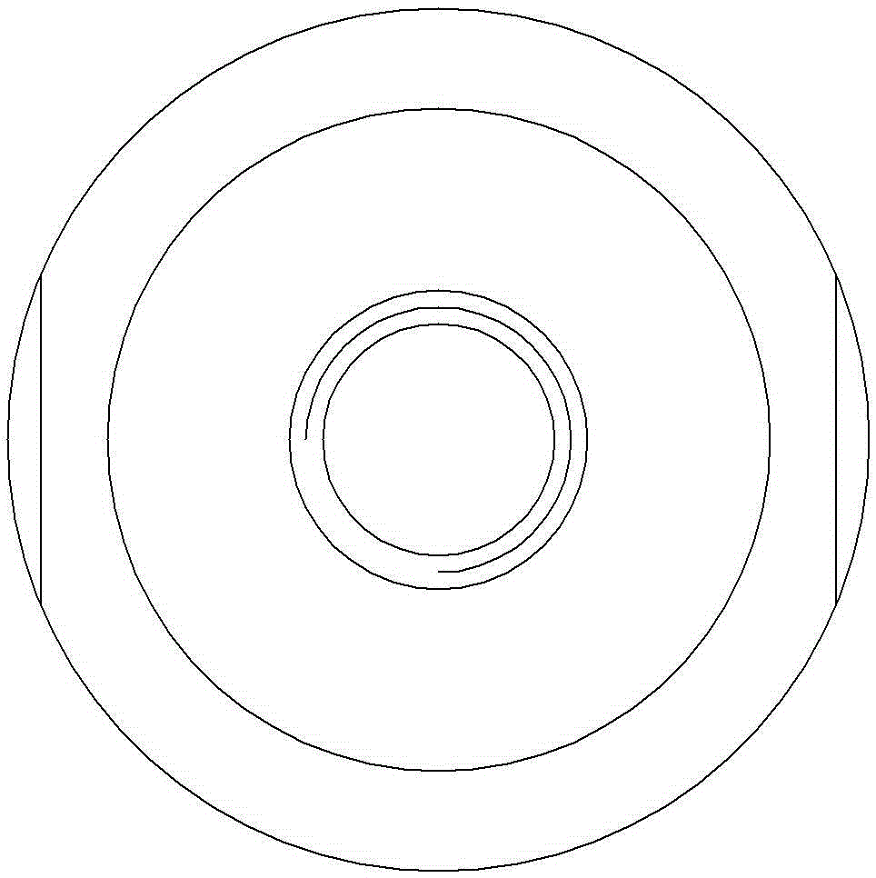 Ultrasonic vibration head structure