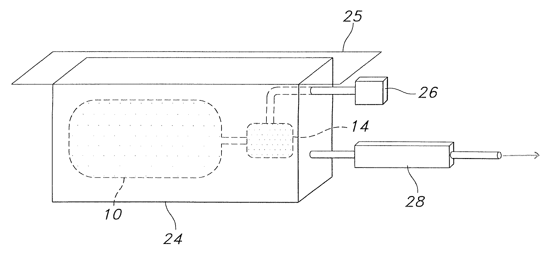 Apparatus and method for the integrity testing of flexible containers