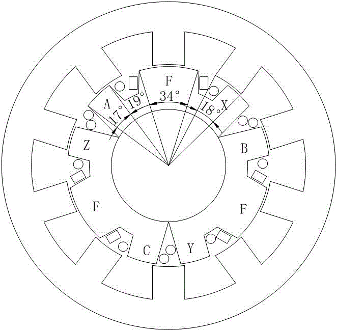 Excitation fault tolerant running electric drum motor