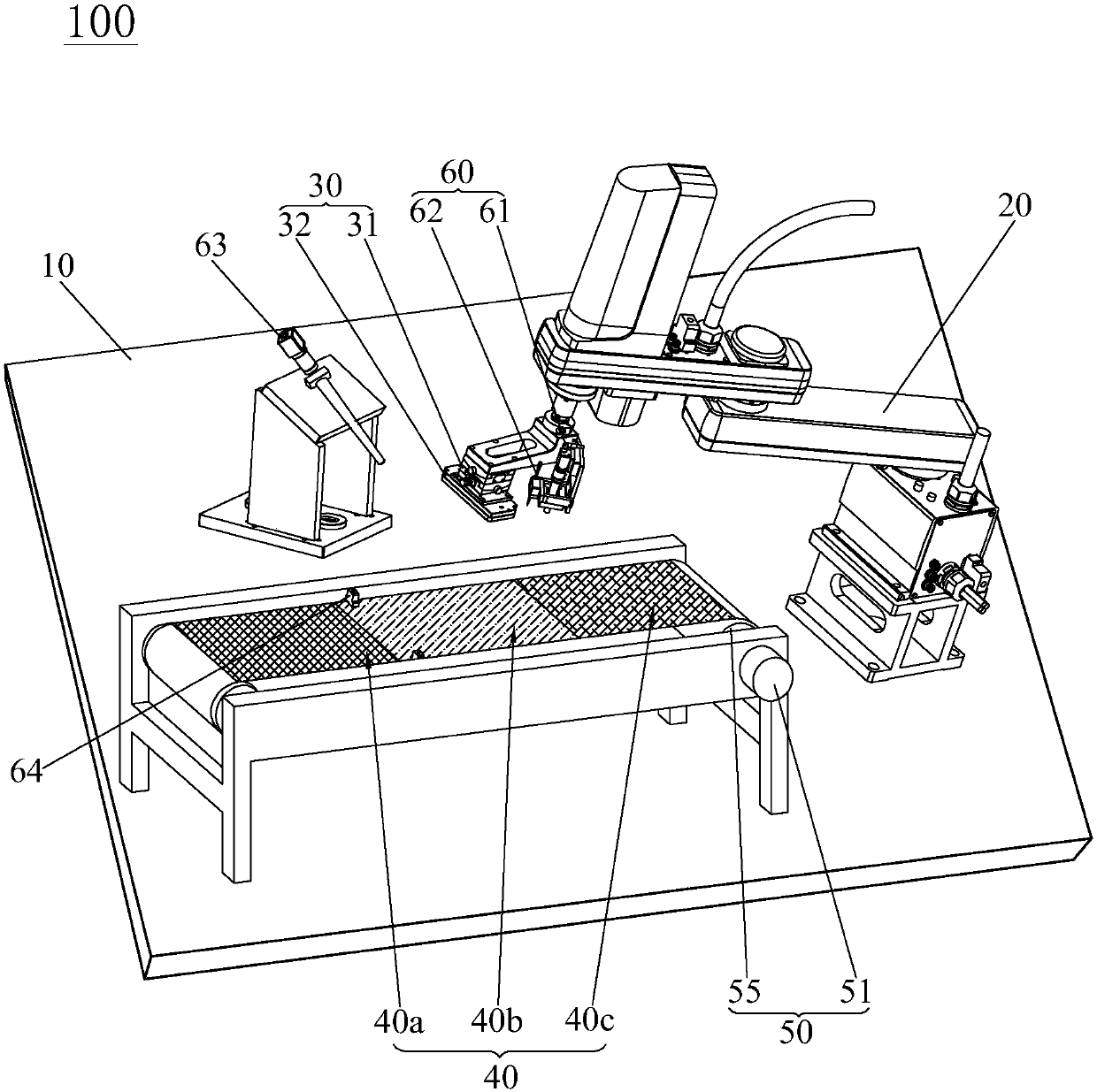 Box falling test device