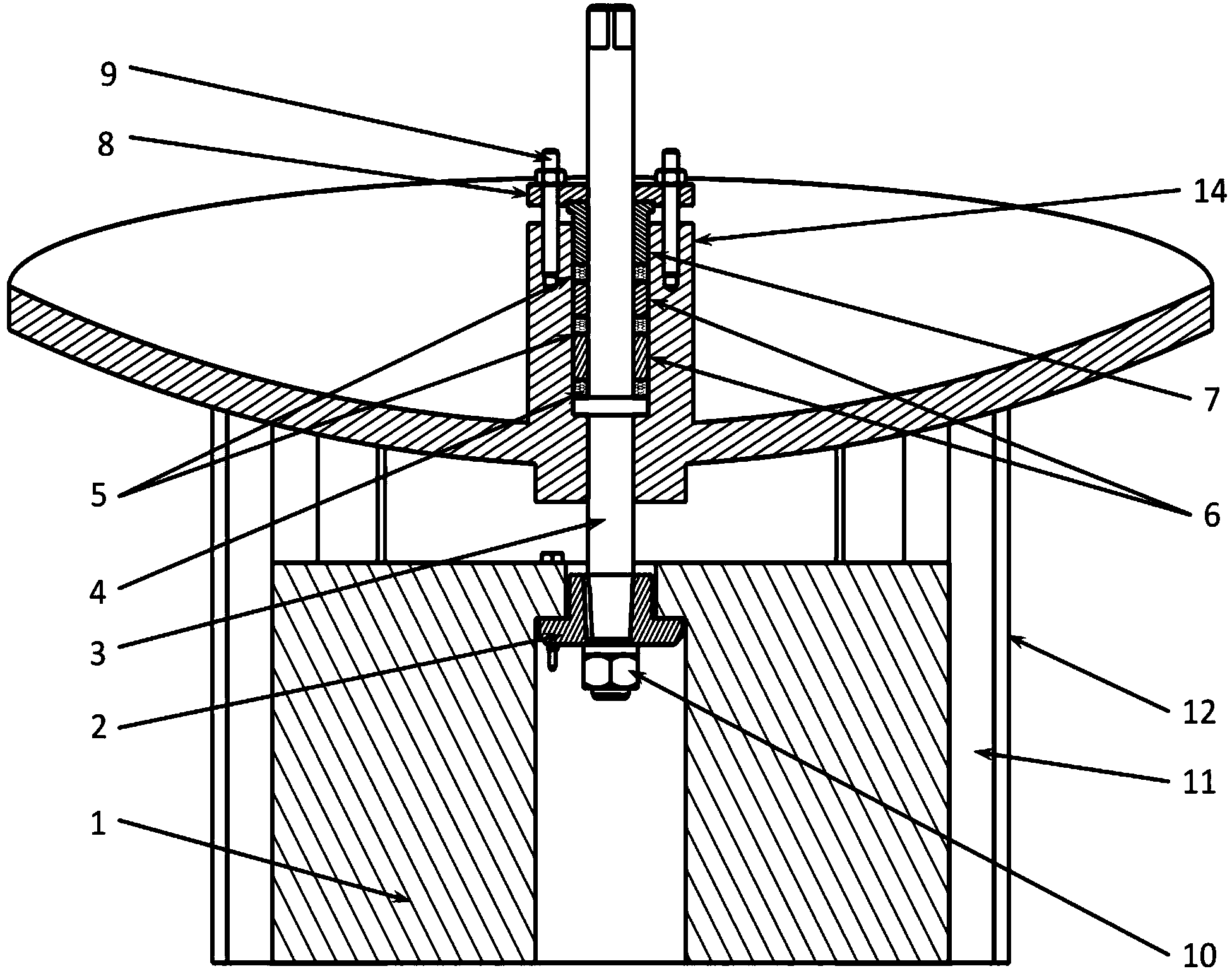 Emergency load rejection mechanism of deep-sea manned submersible