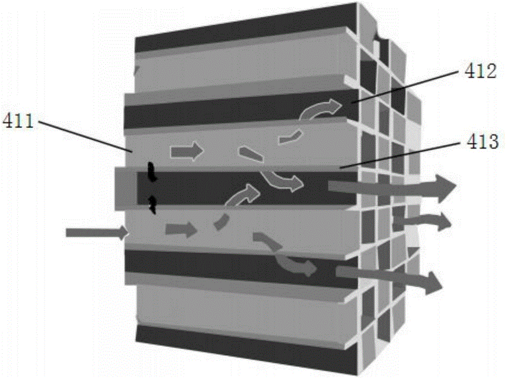 Tail gas purification treatment device having initiative regeneration function and diesel vehicle