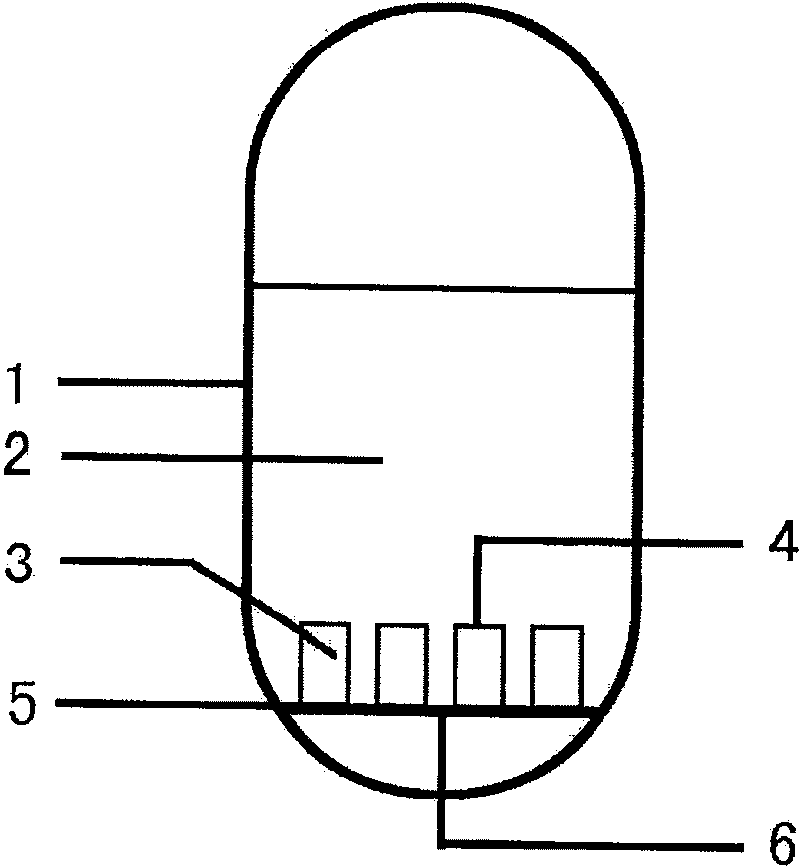 Preparation method of liquid edible vinegar and special reactor