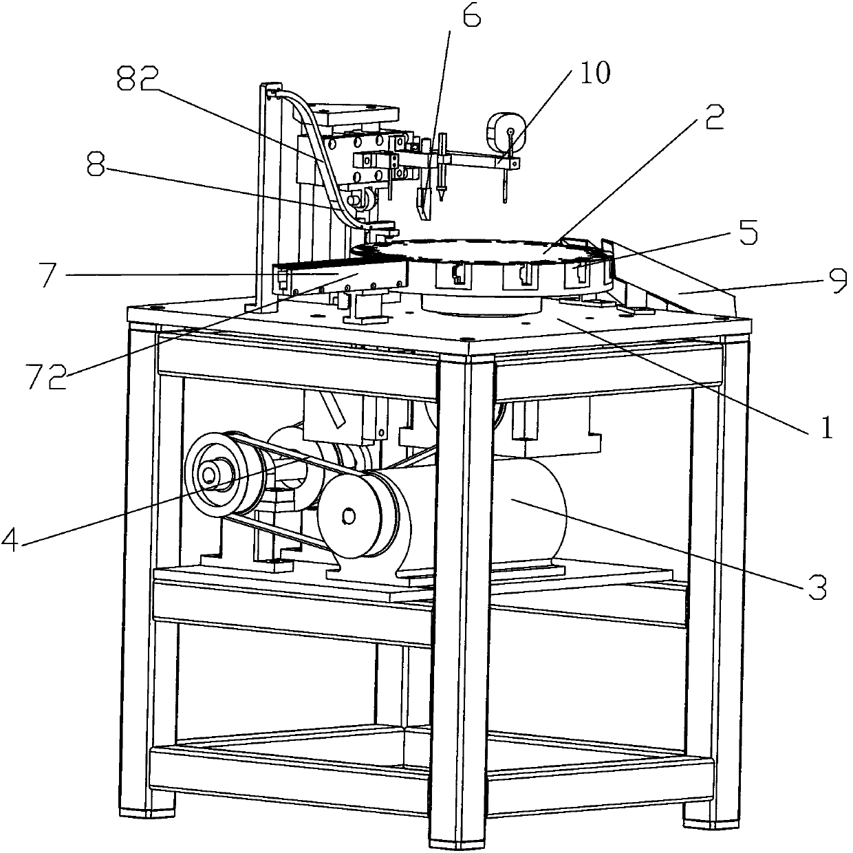 Equipment for assembling atomizing nozzle and pressing nozzle of aerosol valve