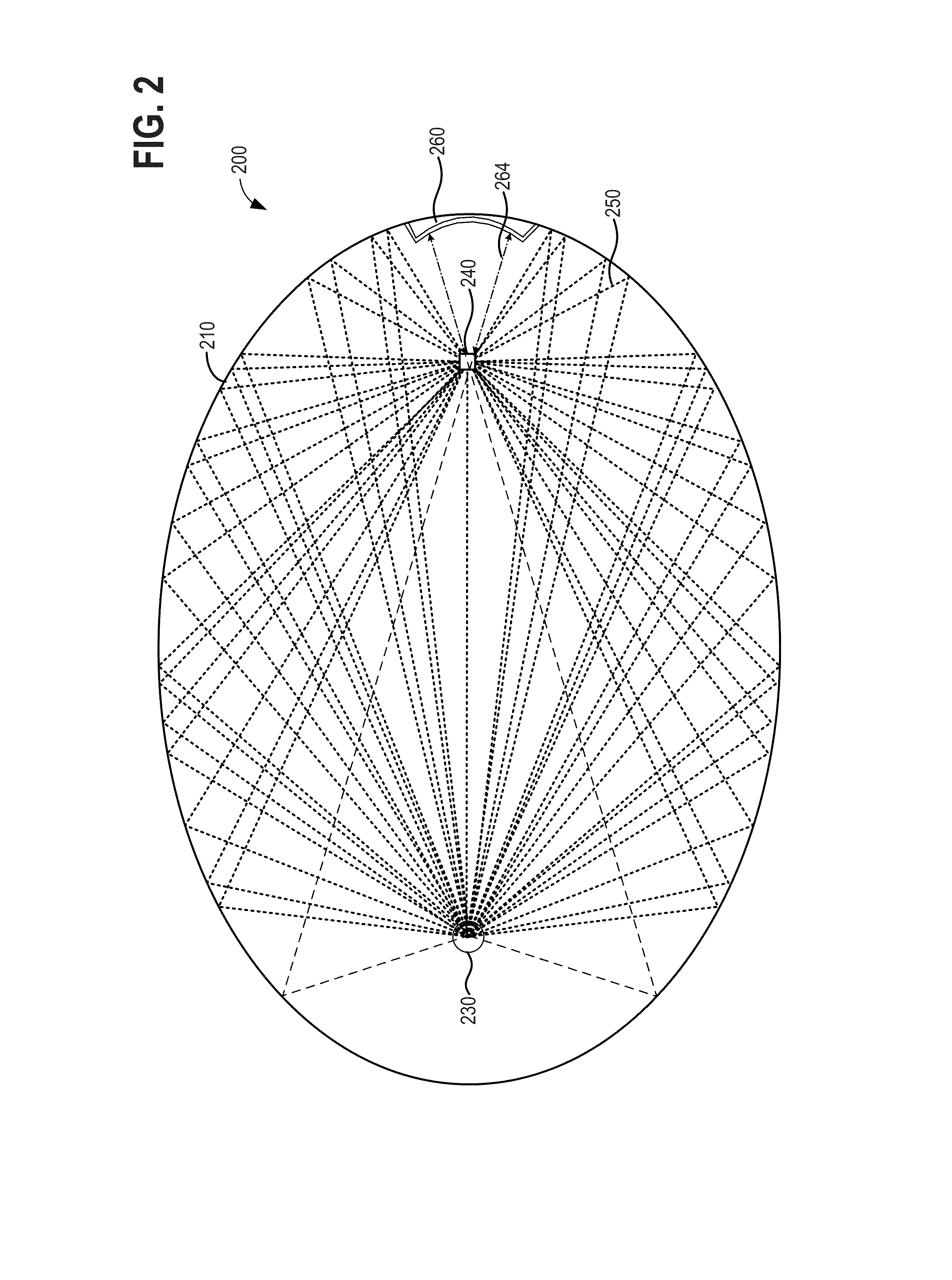 Dual elliptical reflector with a co-located foci for curing optical fibers