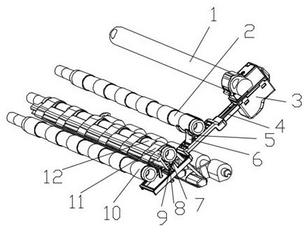 Yarn breakage automatic stop system of double-control type ring spinning machine