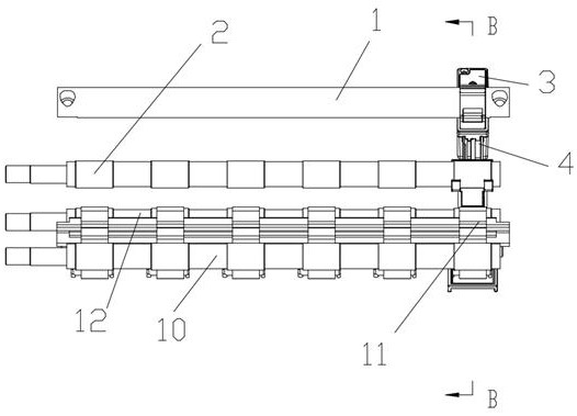 Yarn breakage automatic stop system of double-control type ring spinning machine