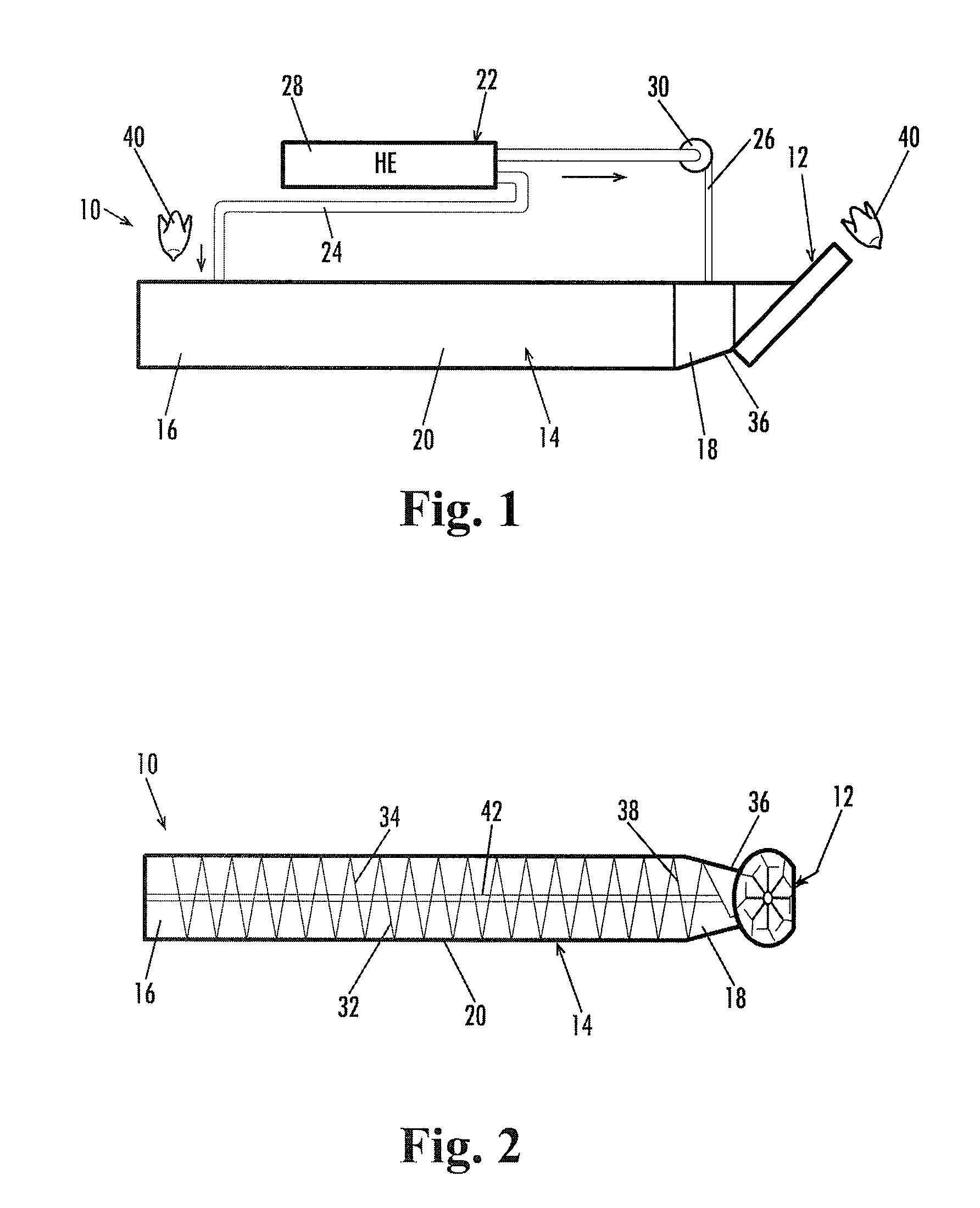 Auger Chiller with Sloped Unloader