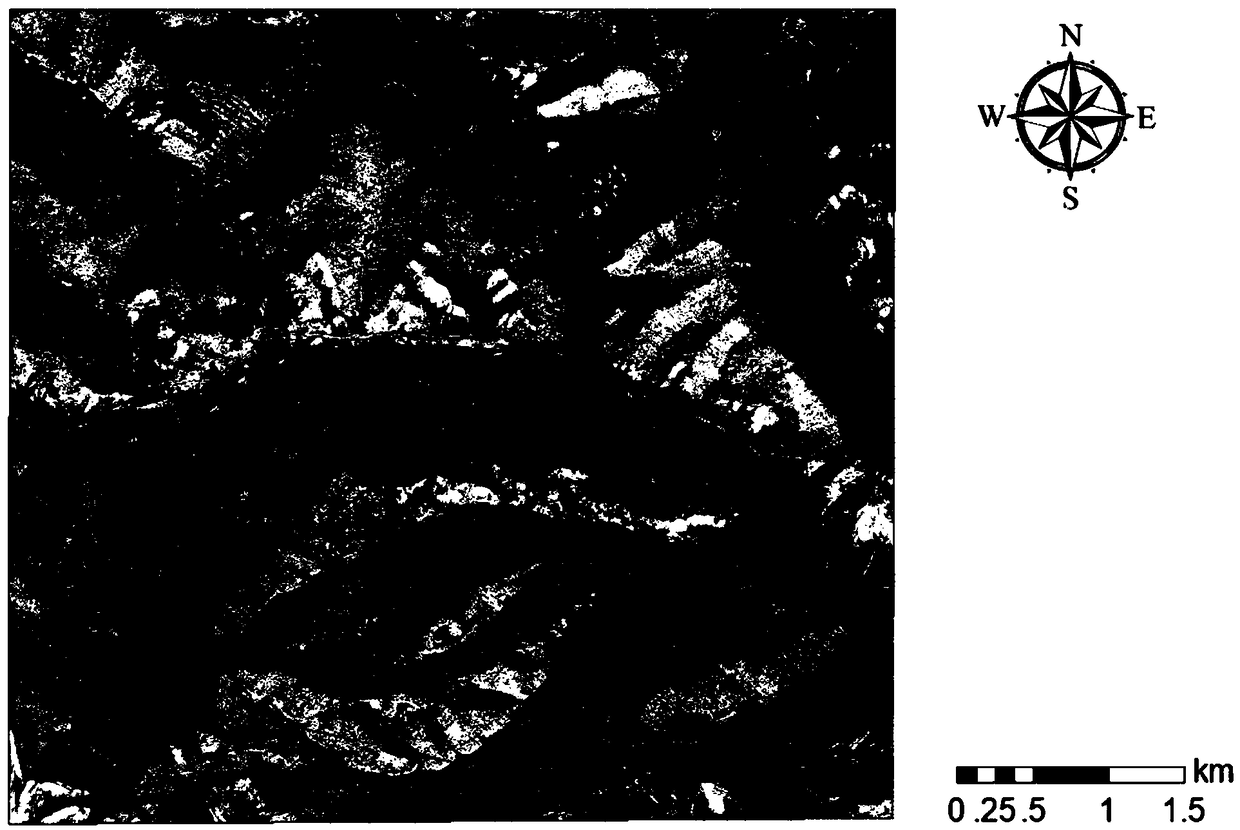 method and a system for retrieving forest stock volume based on high-score satellite remote sensing data made in China