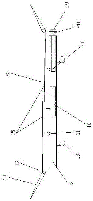 Double-layered parking space device