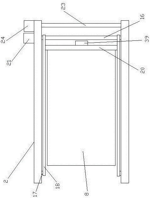 Double-layered parking space device