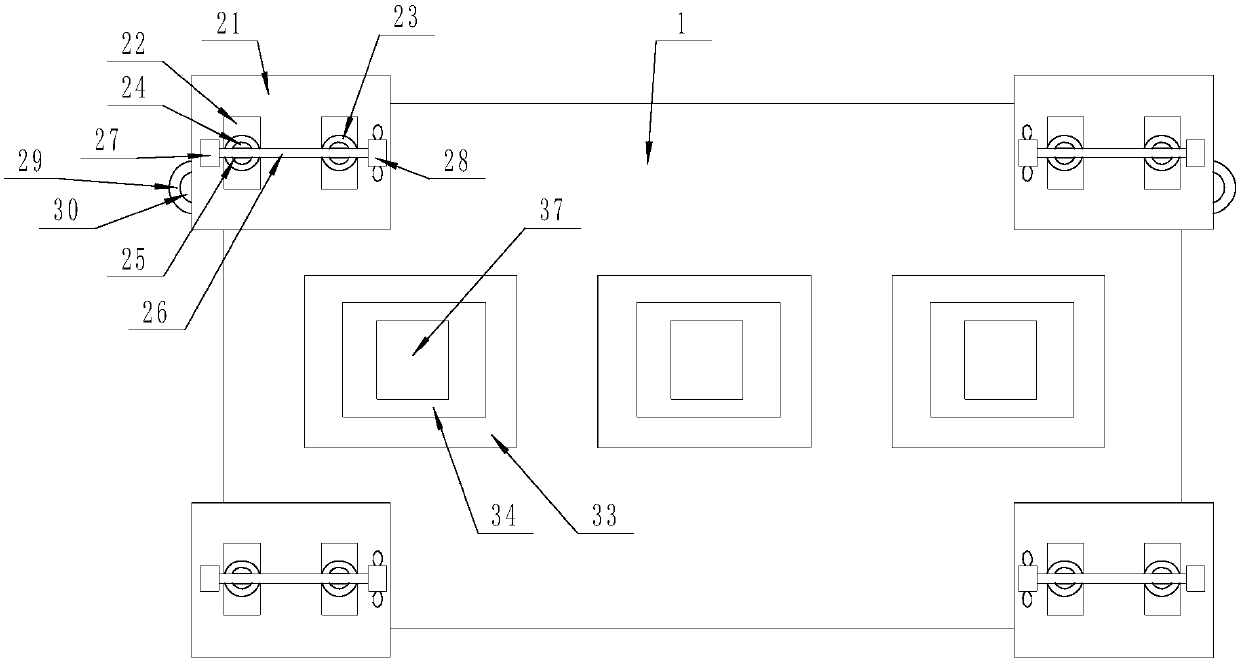 A water carrying device with automatic surface garbage removal