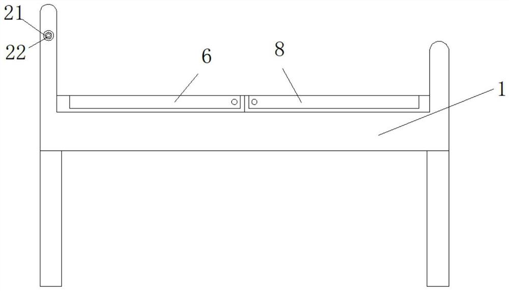 Orthopedic nursing bed capable of adjusting postures