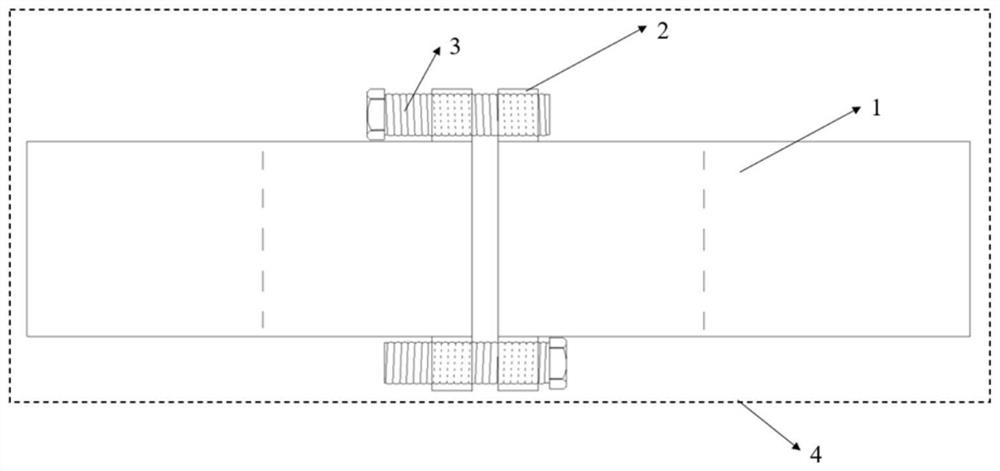 Non-eccentric vertical vibration device and method for pile foundation with cap based on snap-in device