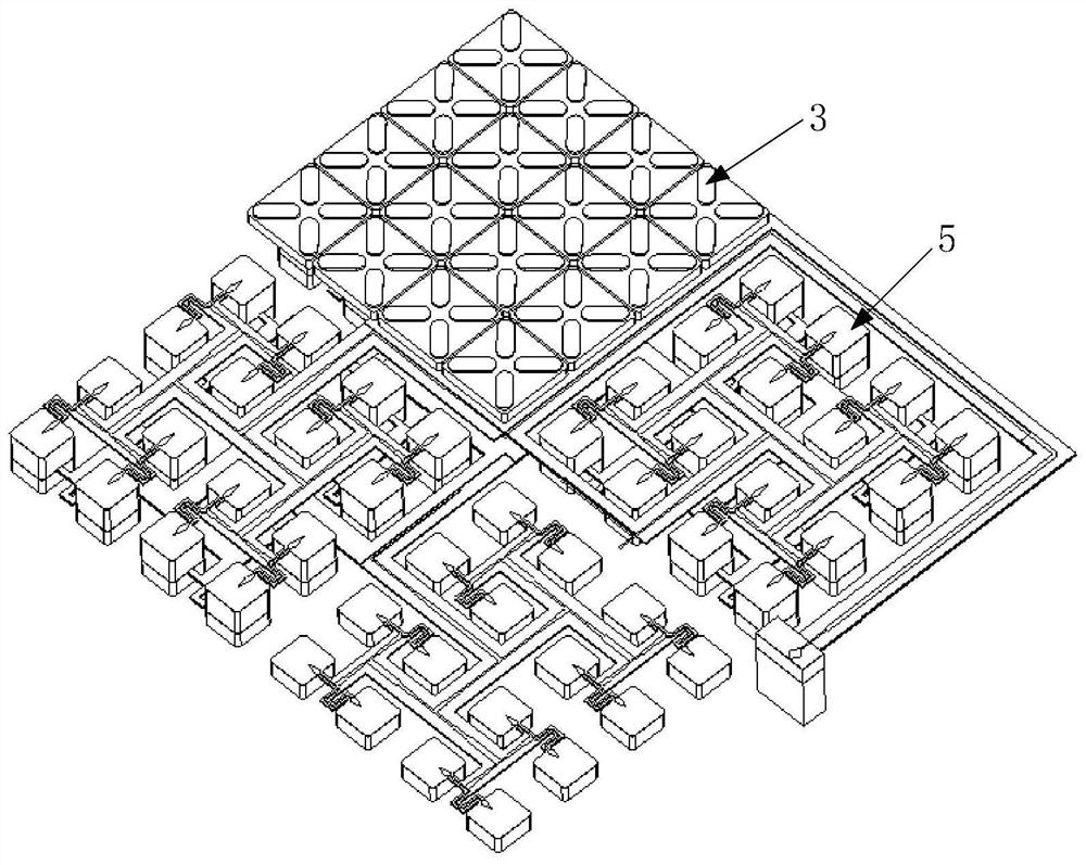 A flat panel array antenna for x-band