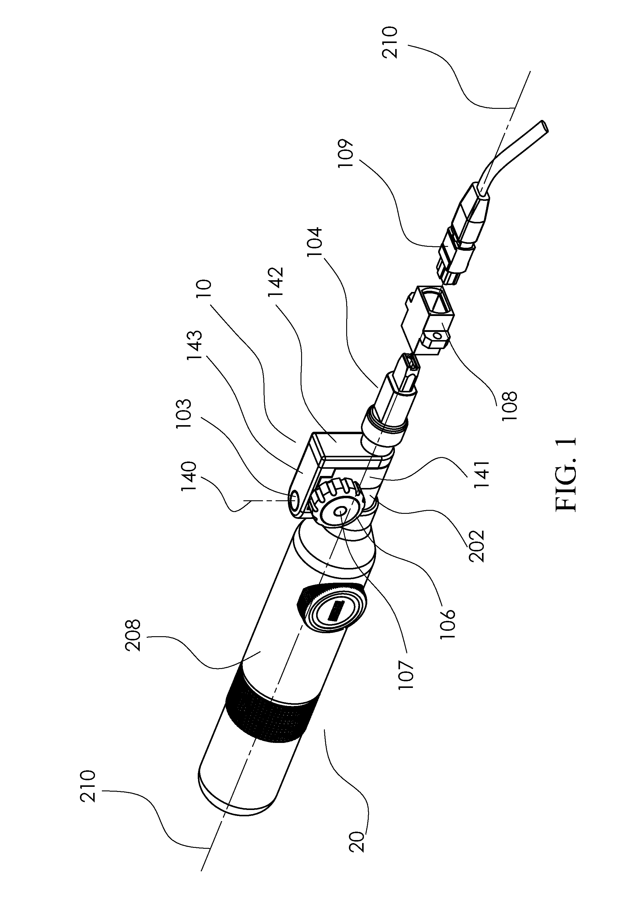 Adaptive device for shifting imaging axis across fiber-optic endfaces in multi-fiber connector for inspection