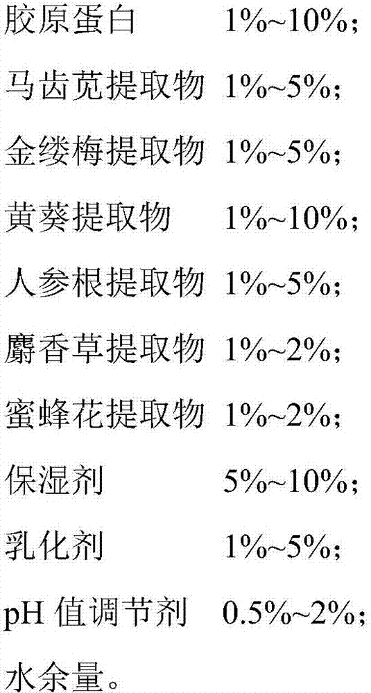 Skincare facial mask and preparation method thereof