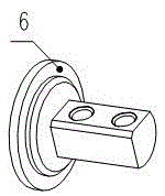 Offset connection structure between actuator and fuel injection pump