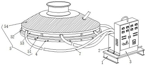 Continuous detection equipment based on industrial flue gas