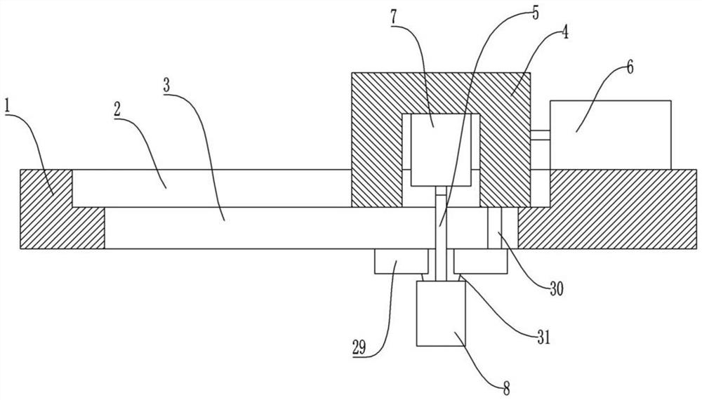 Automatic glass tank production device