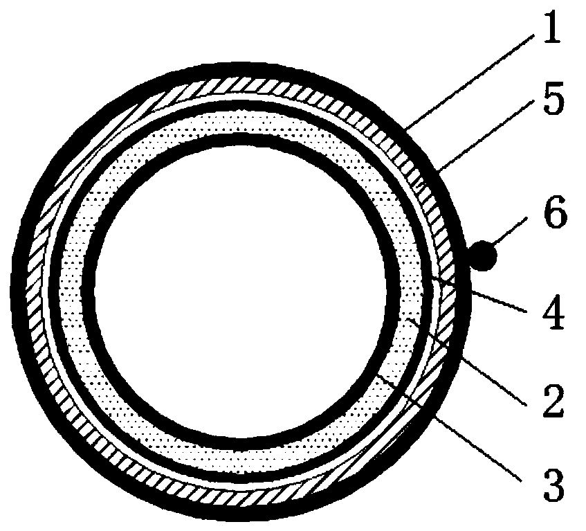 Seepage drainage device with replaceable filter core in tailings pond and filter core replacement method