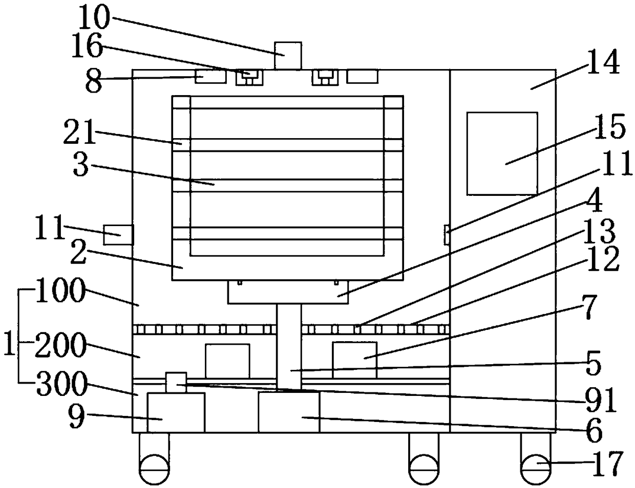 Energy-saving ventilation oven high-efficiency in roasting