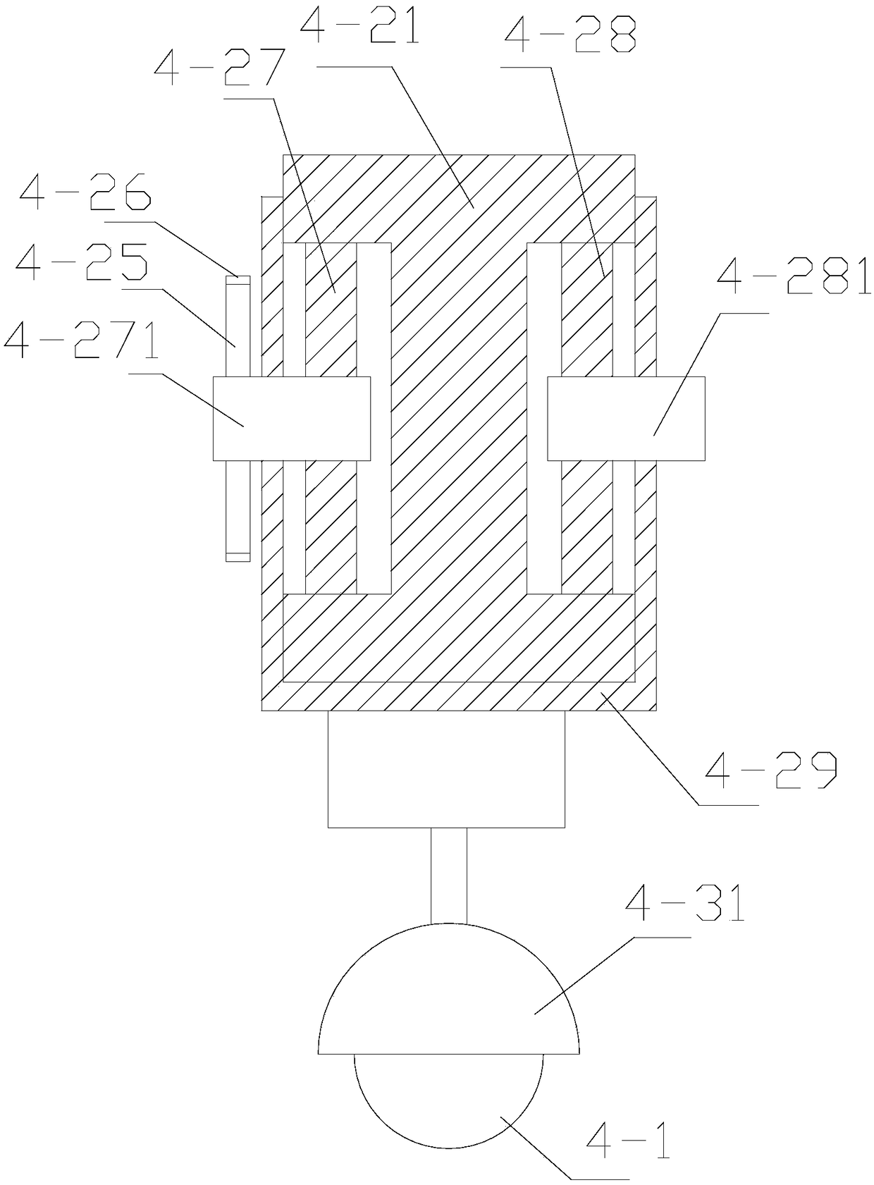 Cutting, edge-grinding and cleaning device for section bar cutting