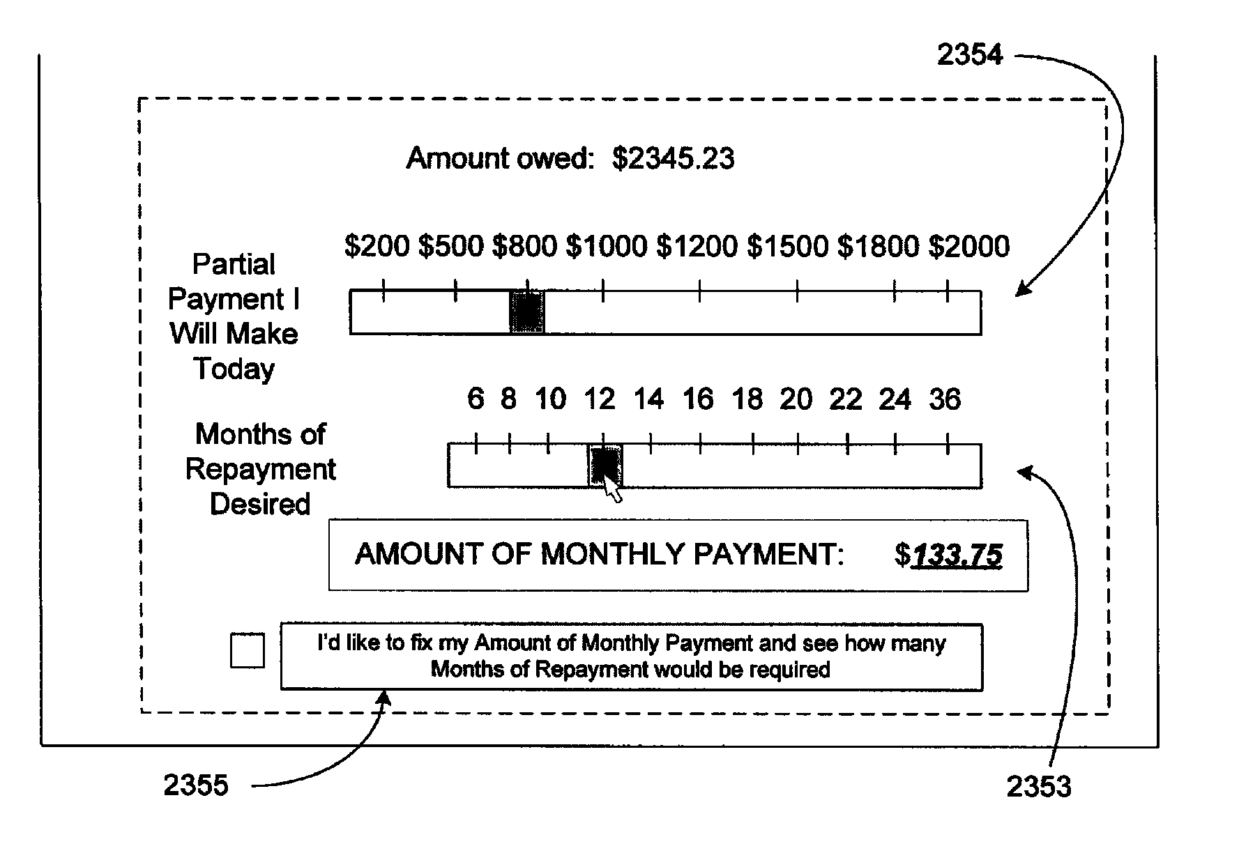 System and method for resolving transactions with lump sum payment capabilities