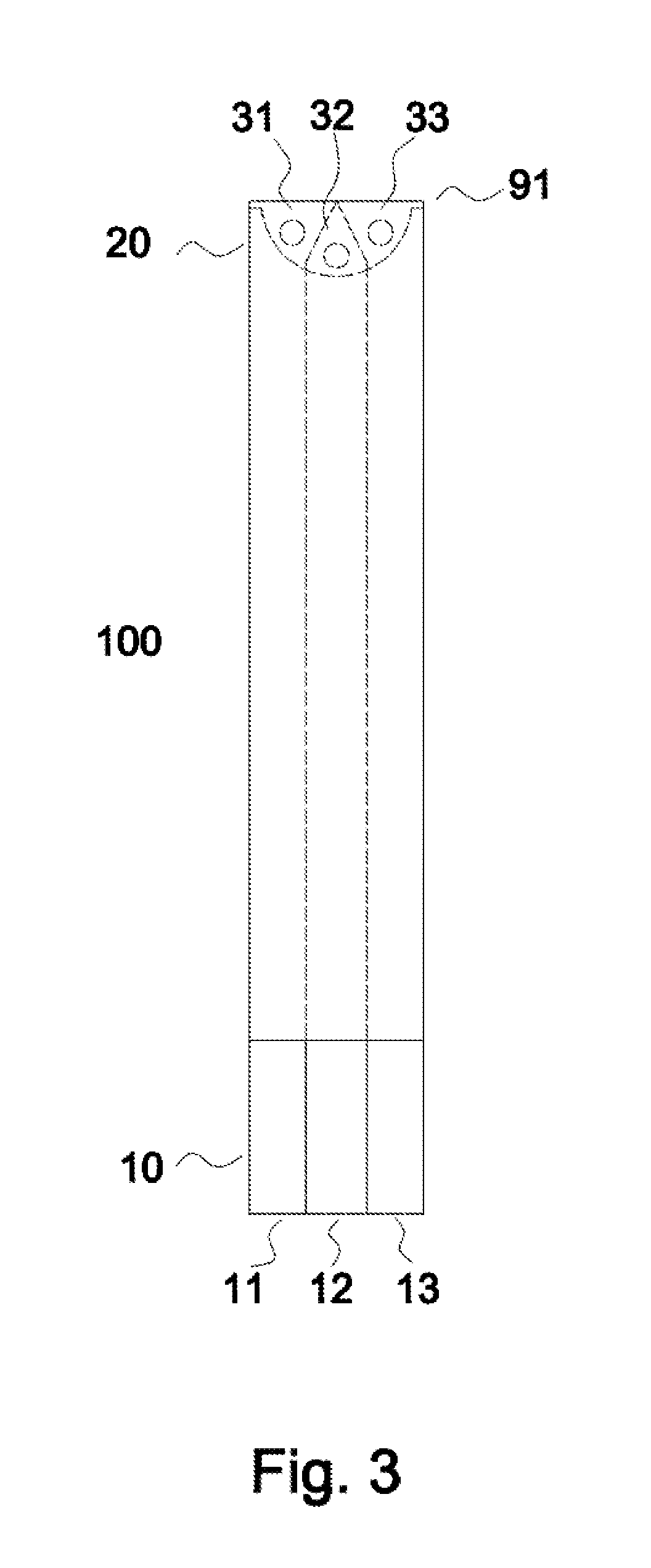 Disposable test sensor with improved sampling entrance