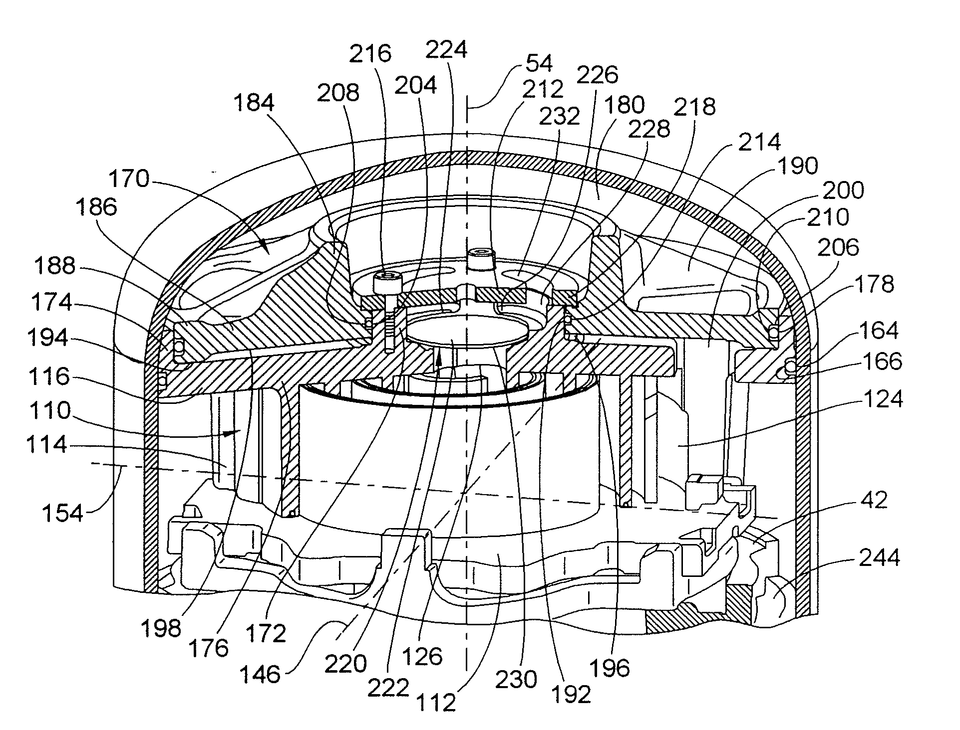 Scroll Compressor and Baffle for Same