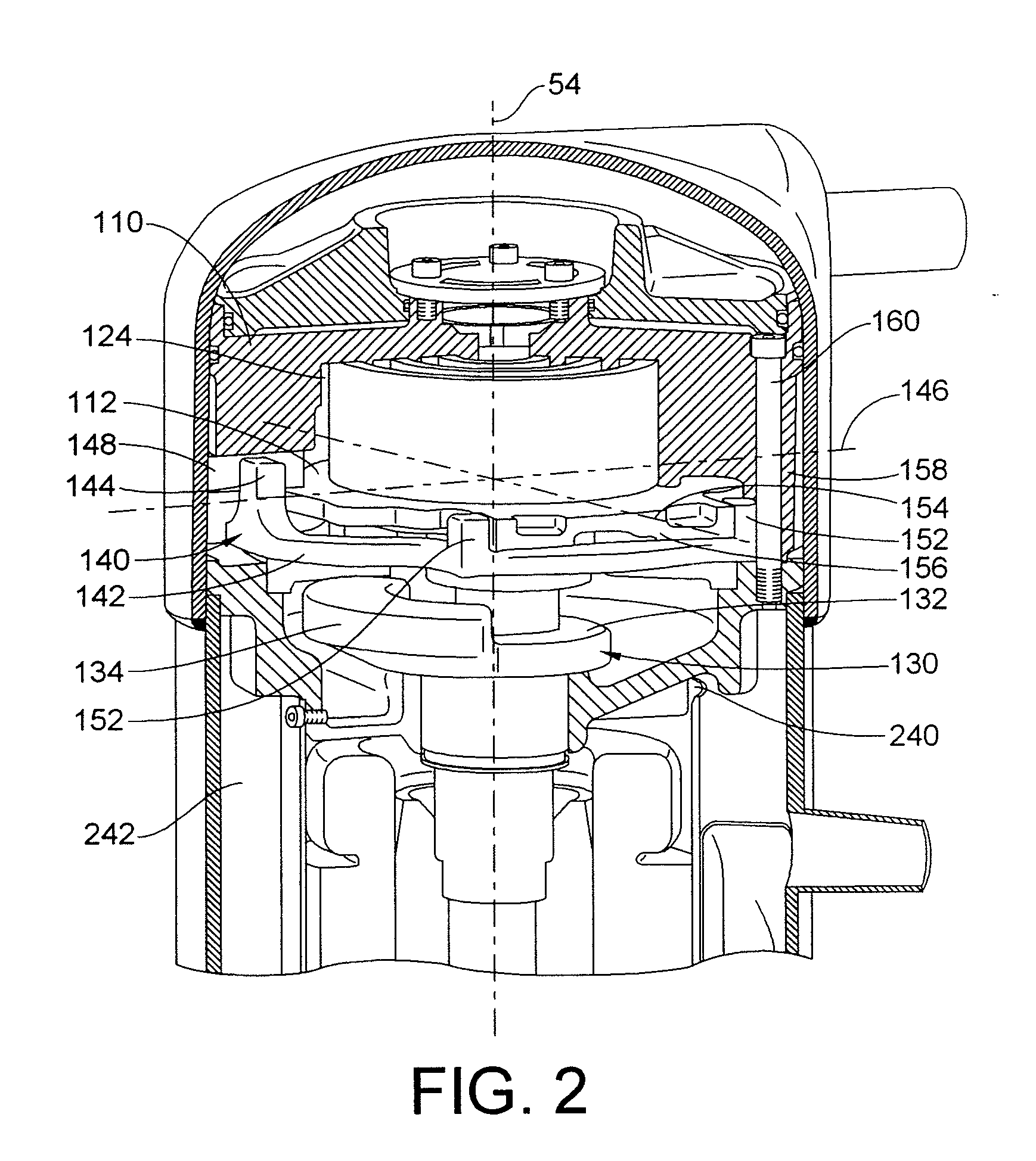 Scroll Compressor and Baffle for Same