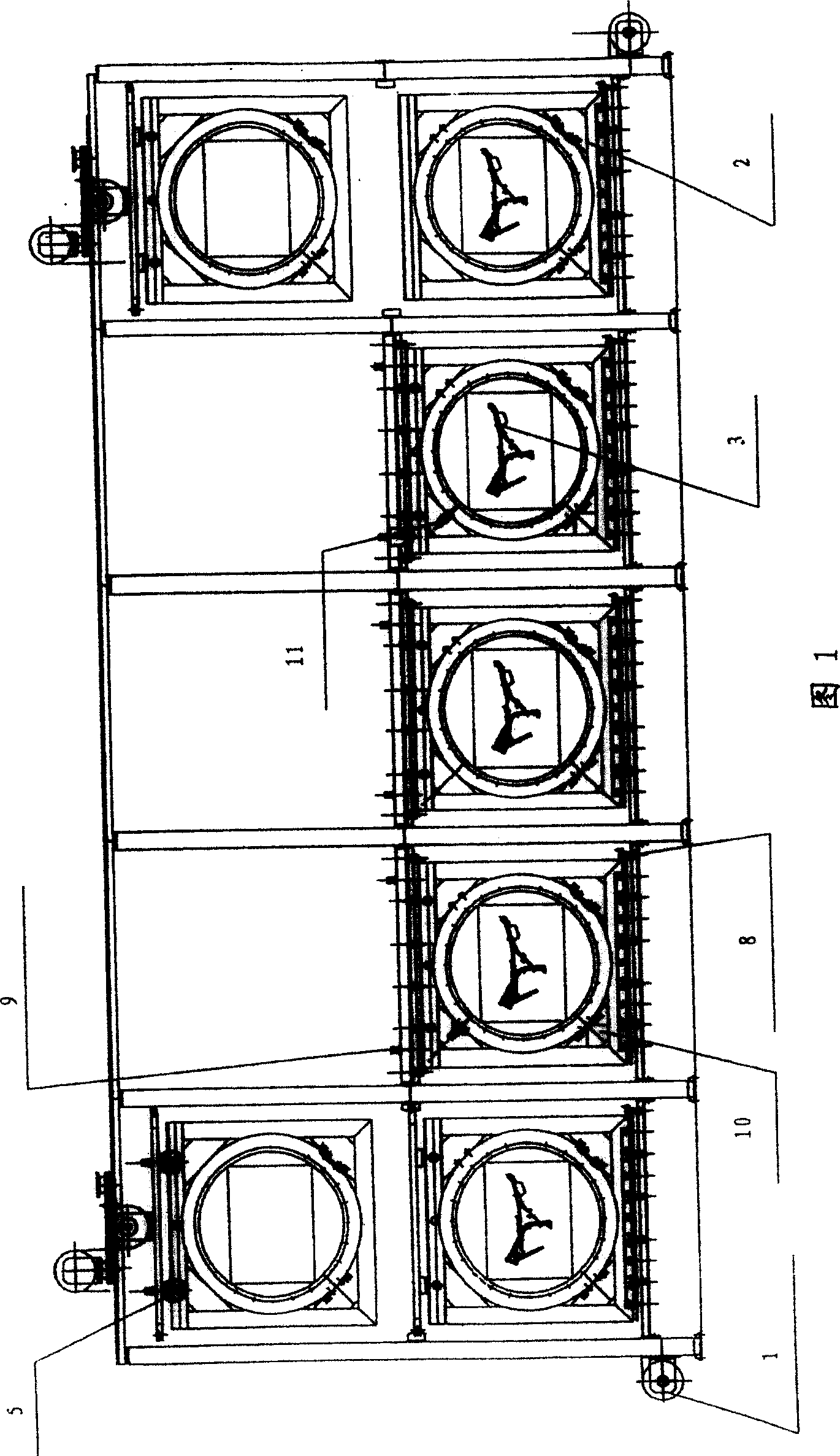 Carriage assembly manufacturing method in welding production line