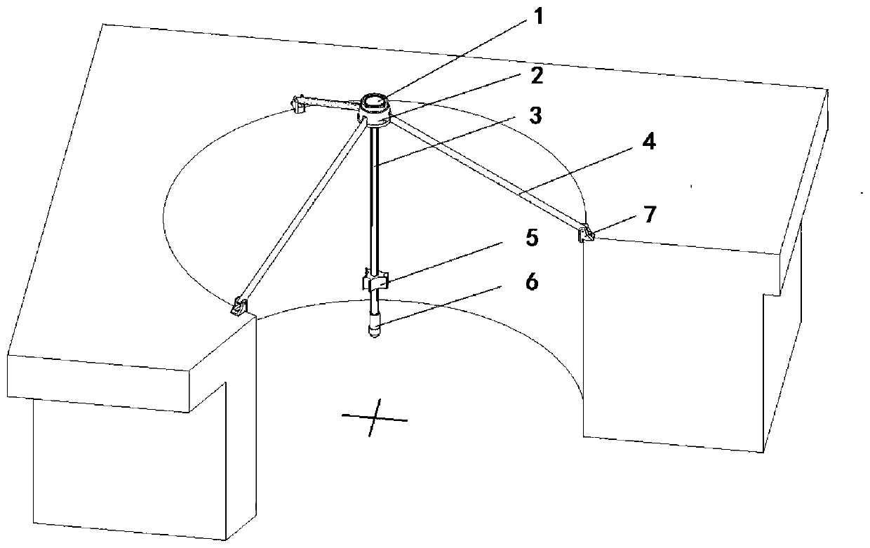 Laser assisted centering device for assembling large-diameter equipment