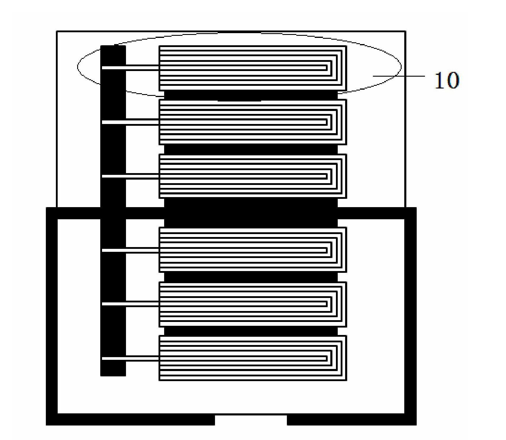 Solid electrolytic capacitor carbon rubber layer and manufacture method thereof