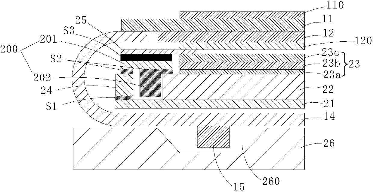 Narrow frame display panel and display device