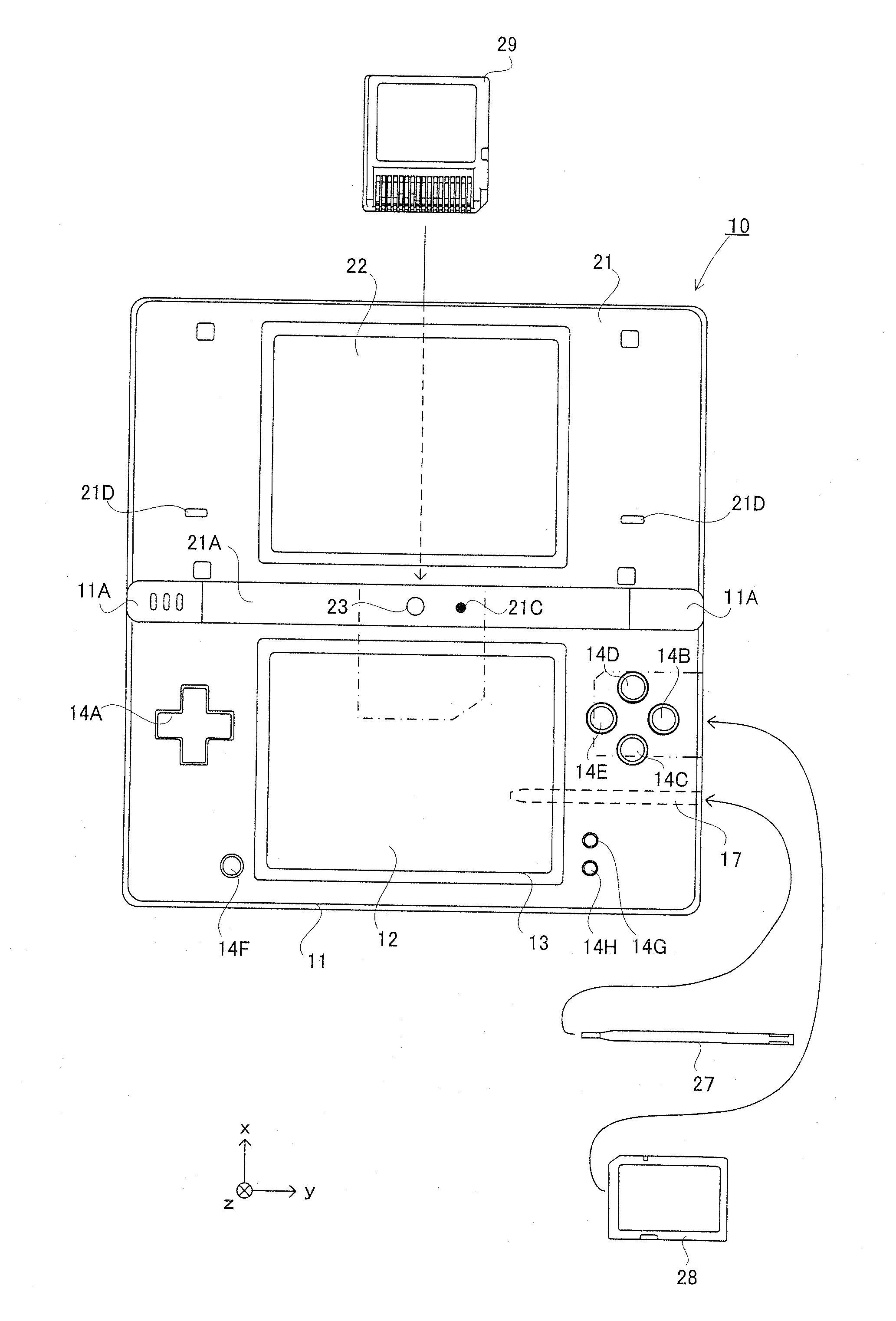 Information processing apparatus and computer-readable storage medium recording information processing program