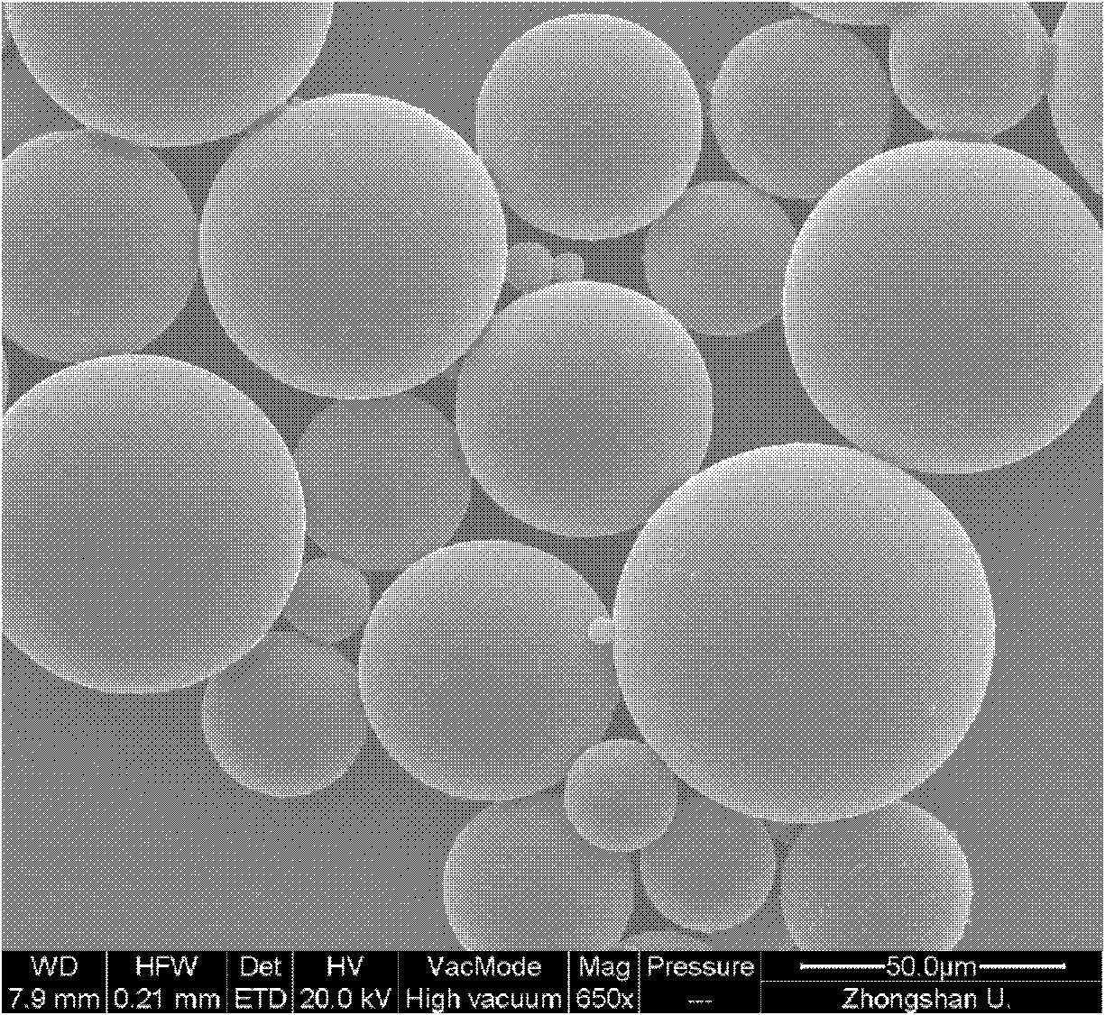 A kind of chitosan hollow microcapsule and preparation method thereof