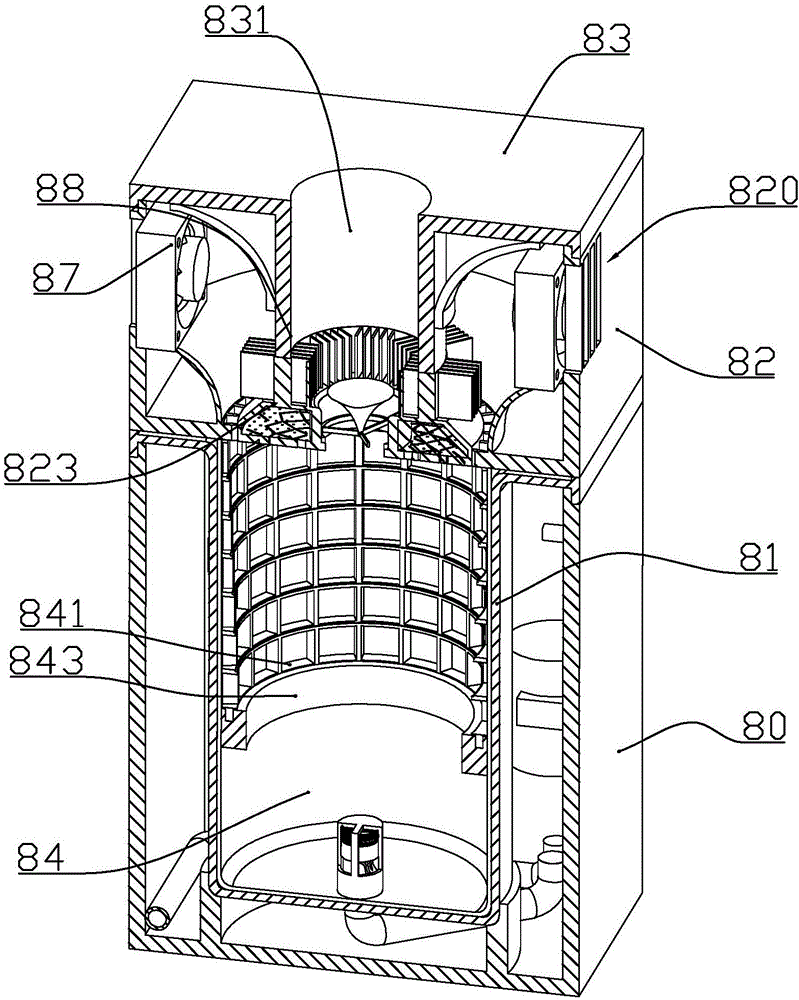 Domestic air purifier