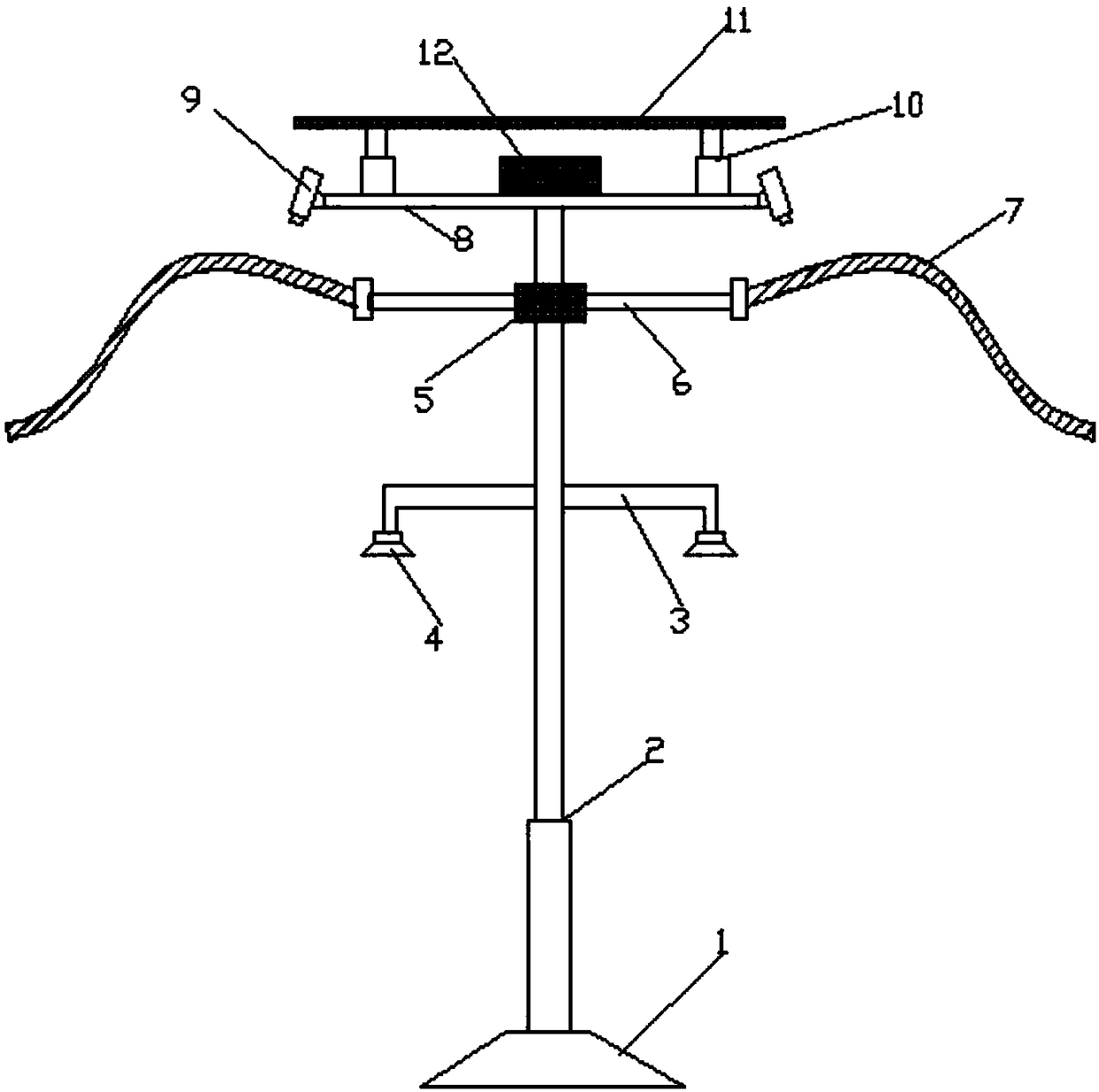 Mechanical equipment for driving birds in orchard