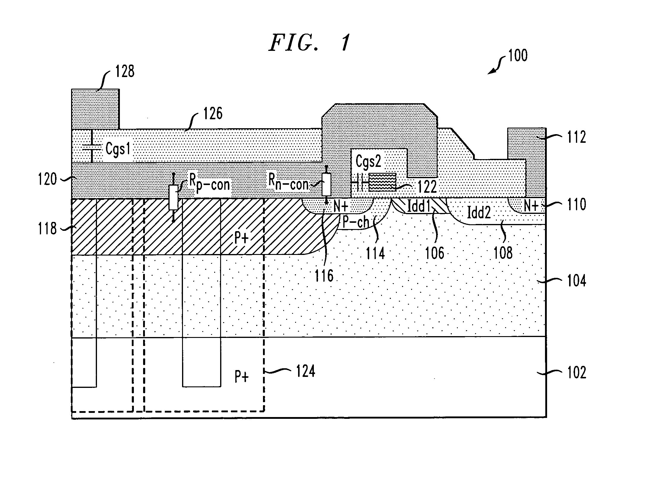 Metal-oxide-semiconductor device with enhanced source electrode