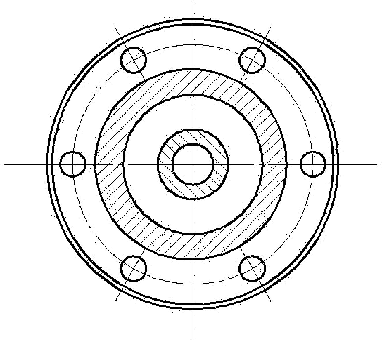 Magnetic fluid damping device