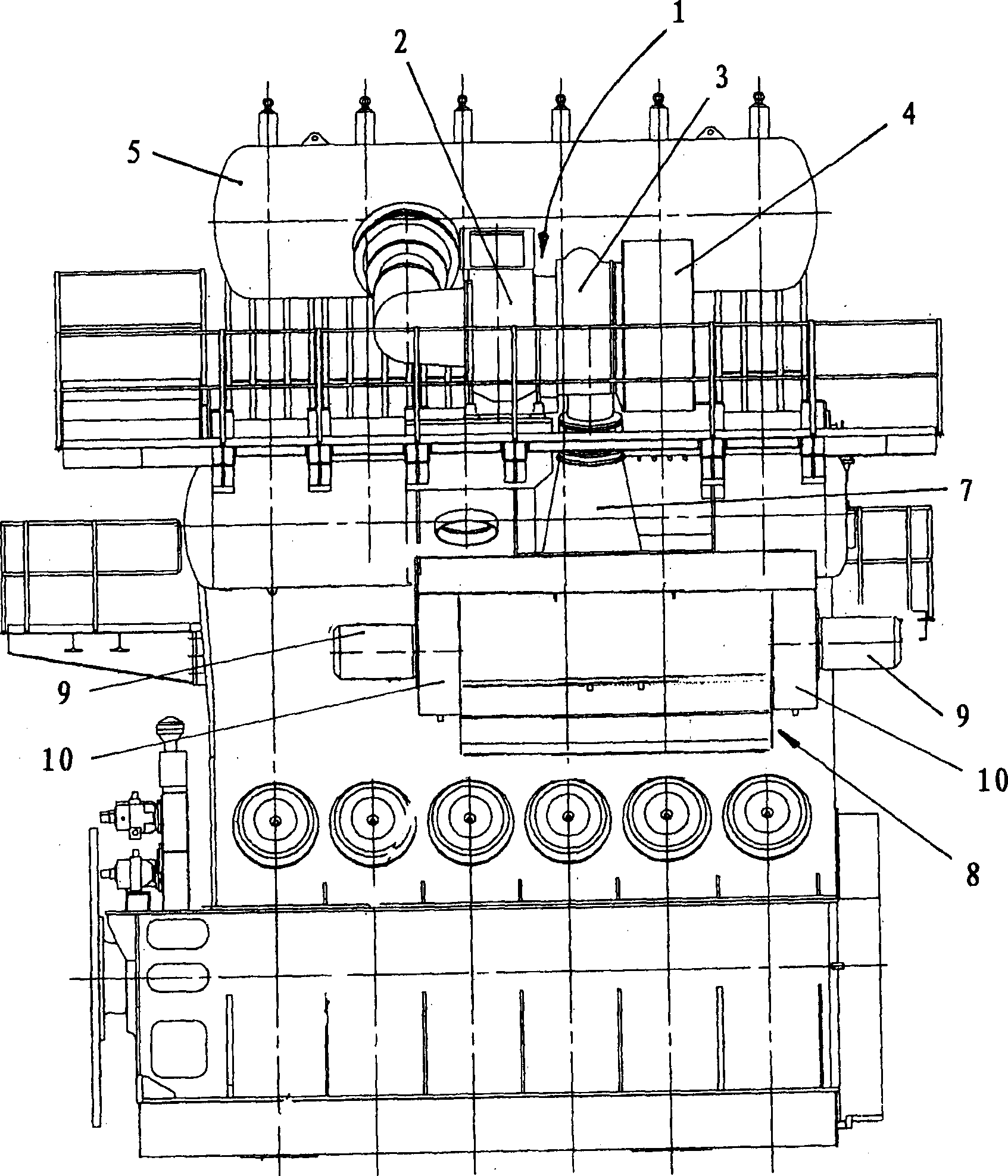 Large-scale engine