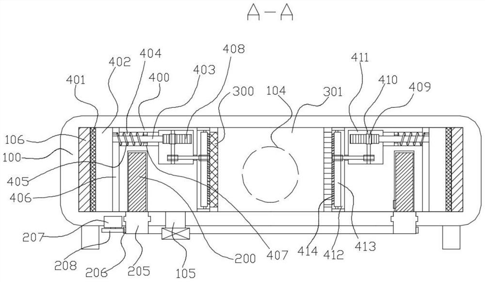 Waste gas filtering device and treatment equipment