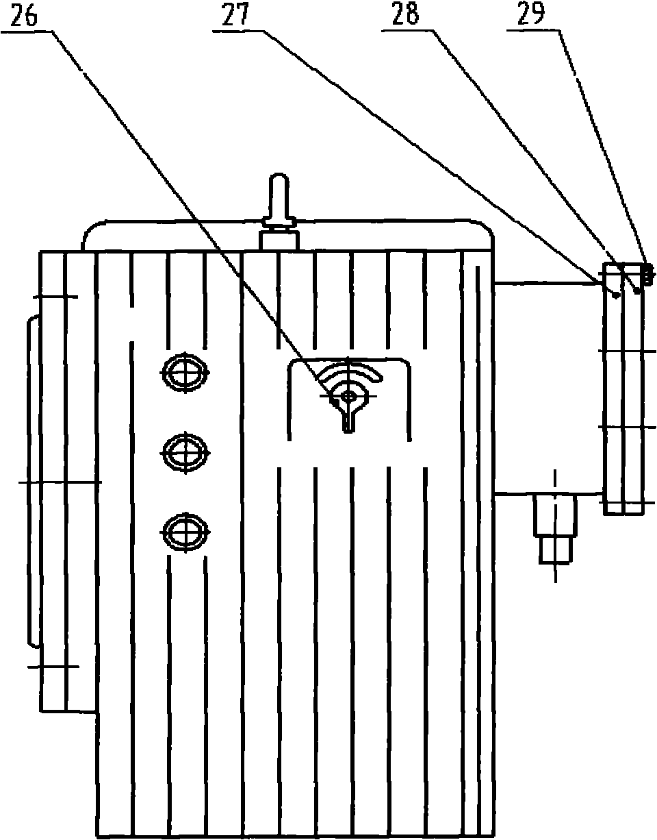 Mine operating platform for automatic water draining