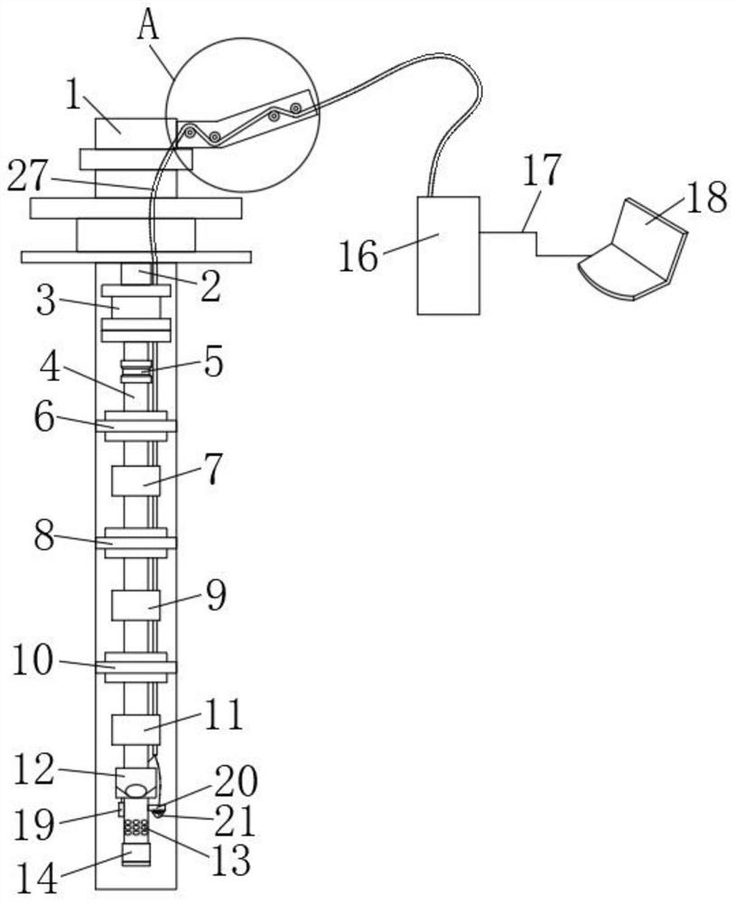 Cabled intelligent separate injection system capable of being monitored in real time and using method thereof