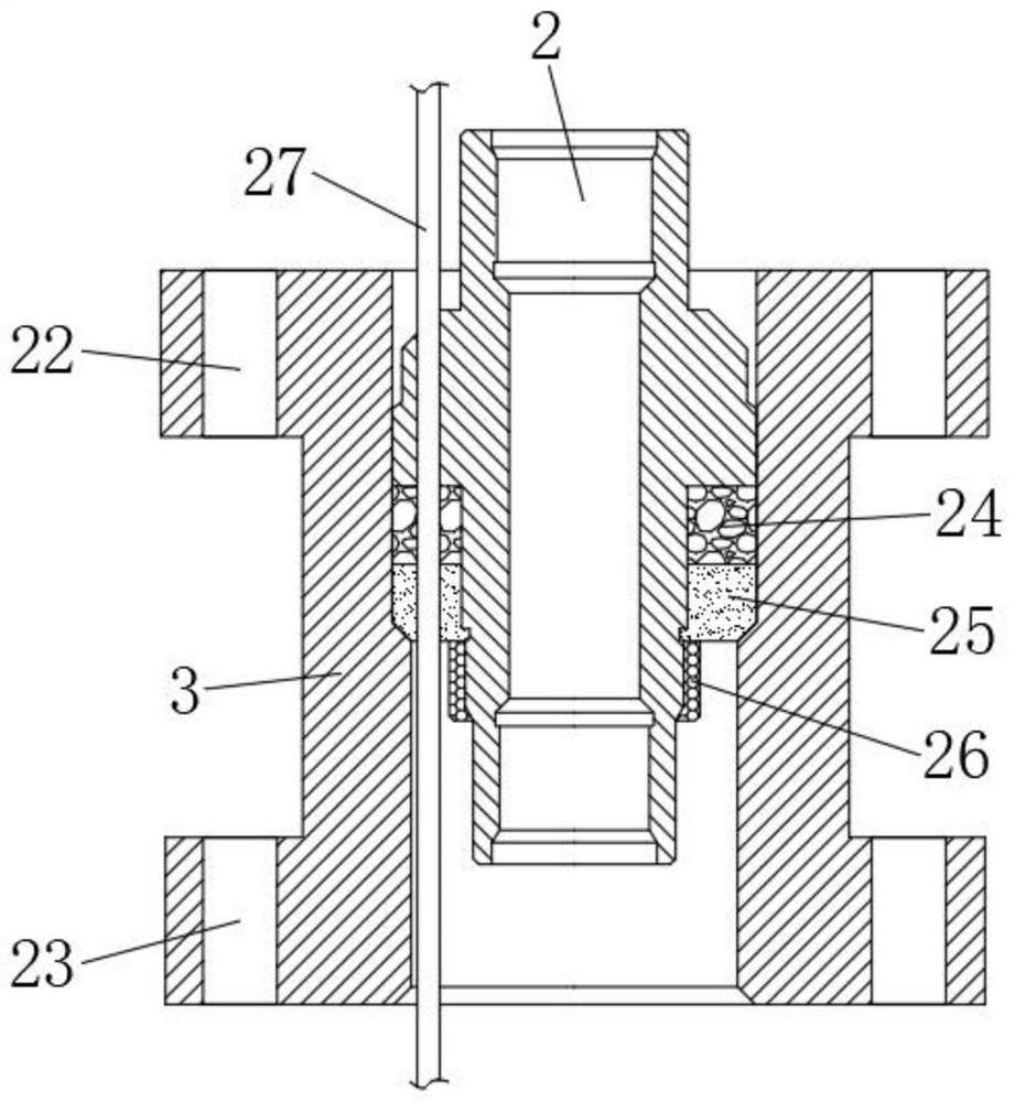 Cabled intelligent separate injection system capable of being monitored in real time and using method thereof